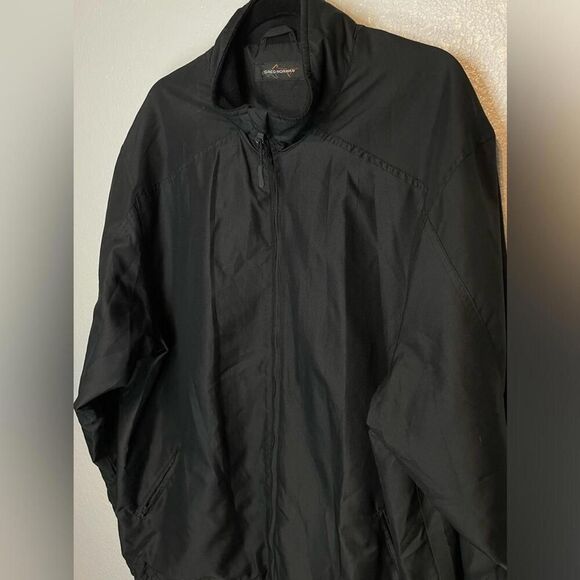 Greg Norman men’s black zip up jacket size xl - Picture 3 of 8